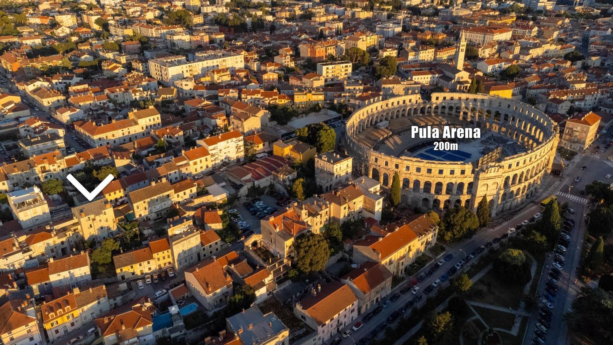 Captain Emo City Apartments Pula Dış mekan fotoğraf